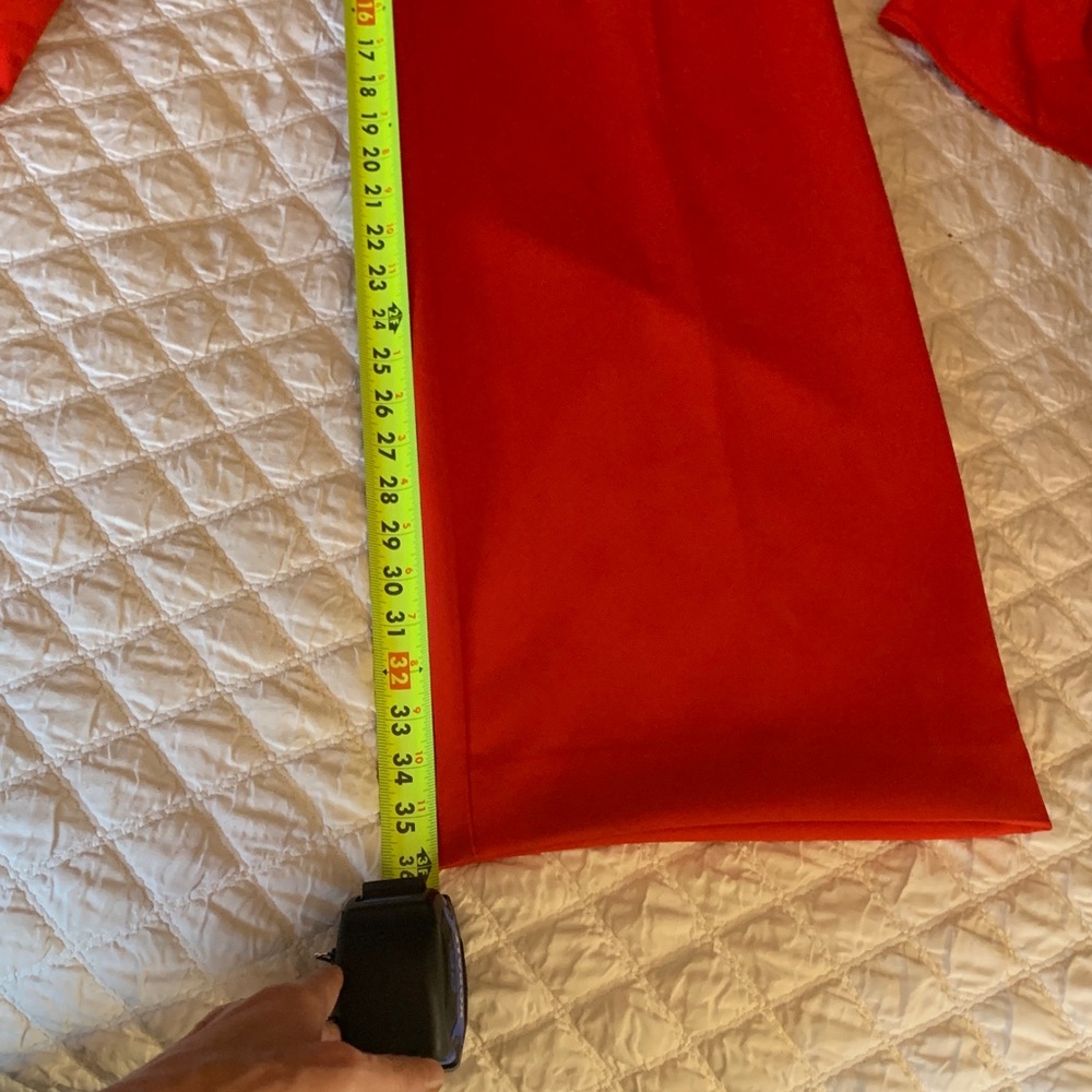 ASOS Vibrant Red One-Shoulder Jumpsuit size 10 tall - Picture 8 of 8